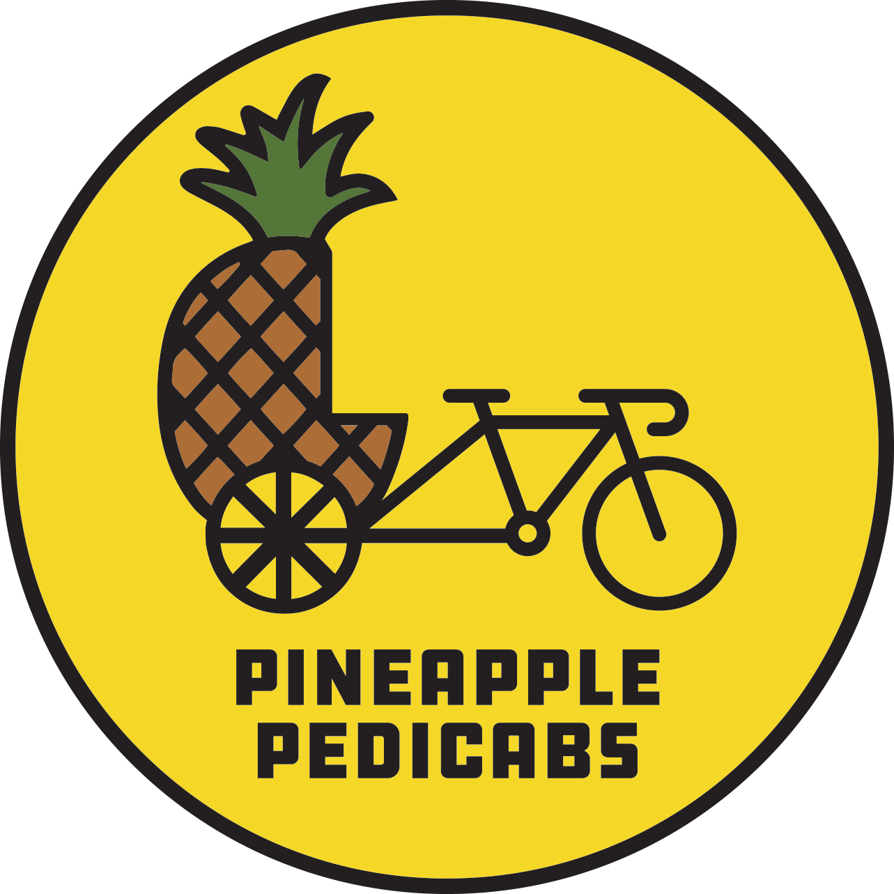 Pineapple Pedicabs